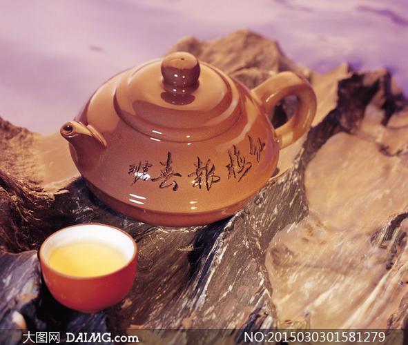 茶壶茶碗等茶文化主题摄影高清图片